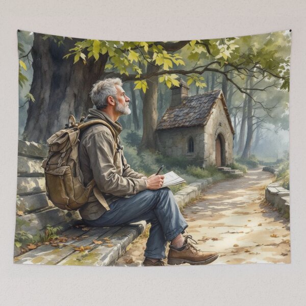 Item preview, Solitude and meditation on the way to Santiago designed and sold by jefboutique6150.