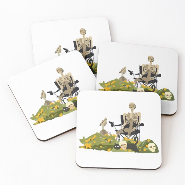 Item preview, Skeletons Out in Garden designed and sold by valtronc.