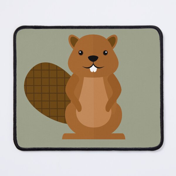 Item preview, Beaver on green designed and sold by reneesillus.