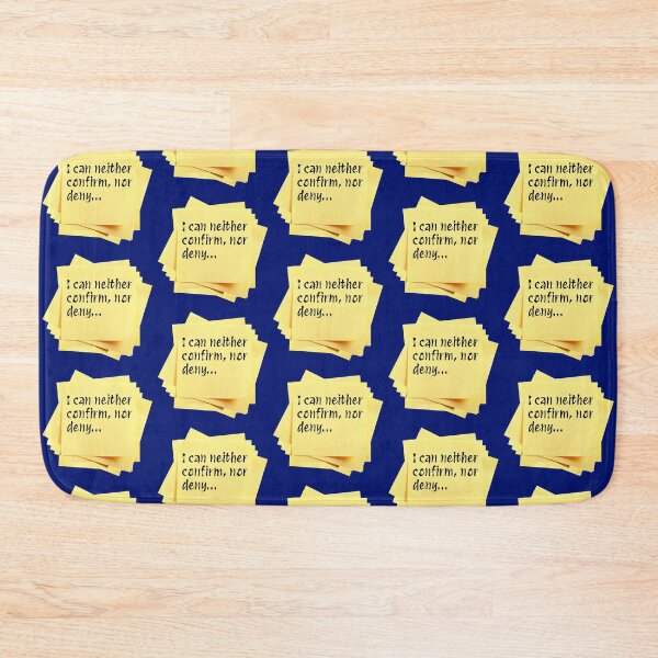 Item preview, STICKY NOTES:  I can neither confirm, nor deny... - funny messages designed and sold by DesignsFromTW-S.