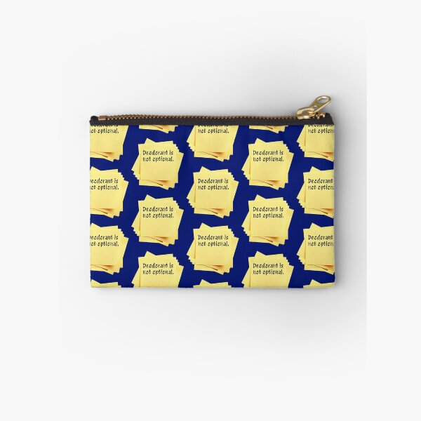 Item preview, STICKY NOTES:  Deodorant is not optional. - funny messages designed and sold by DesignsFromTW-S.