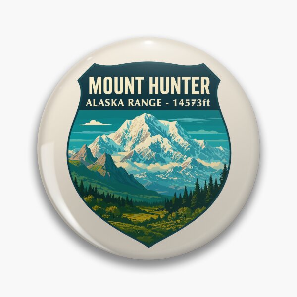 Item preview, Hunter Mountain Vista - Alaska Vector Landscape designed and sold by Gideon Emmerich.