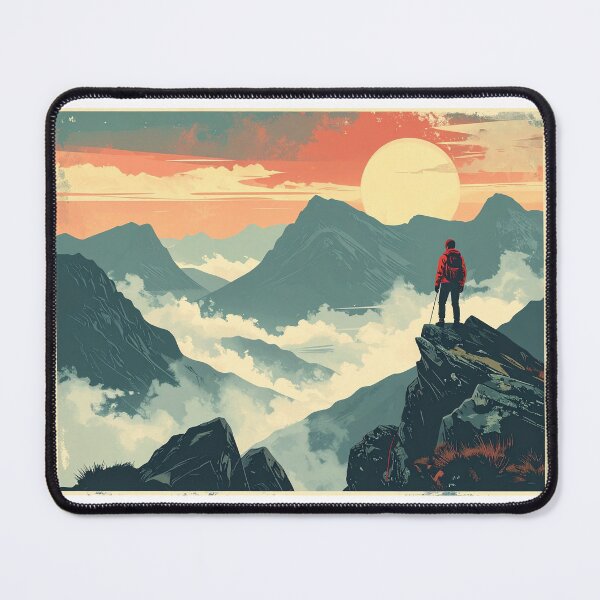 Item preview, Climber at the Top designed and sold by AlpineEchos.