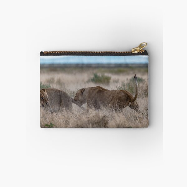 Item preview, Last Warning — A Mother Lioness Explodes, Etosha Namibia designed and sold by DavideAntoniani.