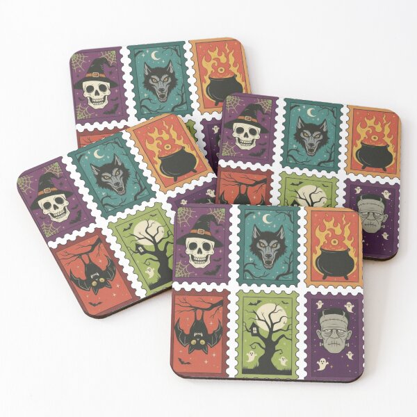 Item preview, Halloween Stamps designed and sold by Bubbly Beach Babe.