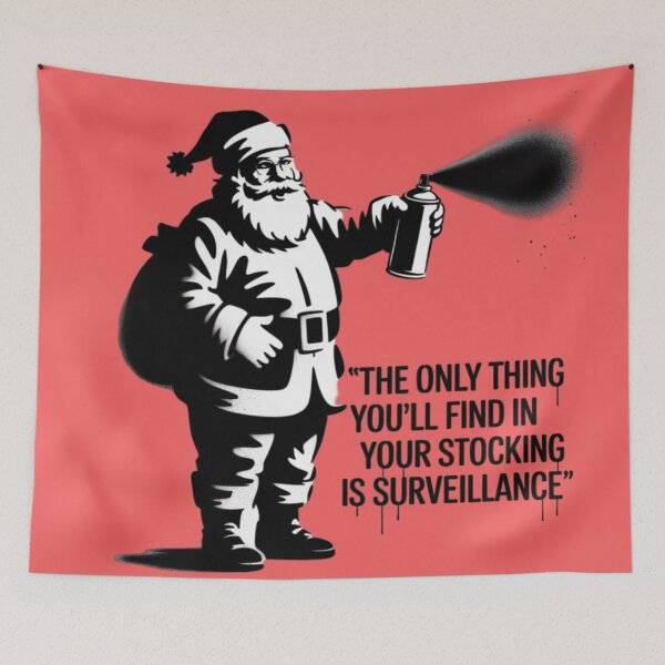 Item preview, The only thing you'll find in your stocking is surveillance designed and sold by 123ks.