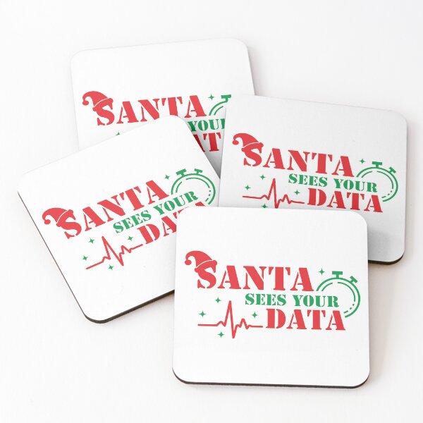 Item preview, Funny Christmas Fitness Data Tracking Apparel designed and sold by ArystDesign.