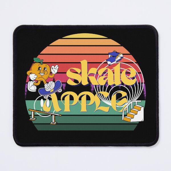 Item preview, Cool Skating Apple Vintage Graphic designed and sold by Haroun Shop.