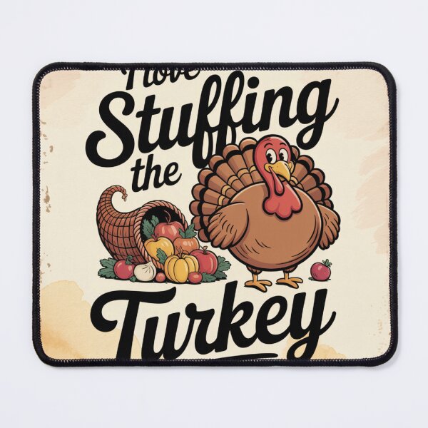 Item preview, Funny Thanksgiving Stuffing Turkey  | Retro Holiday 2025  designed and sold by merchfun2.