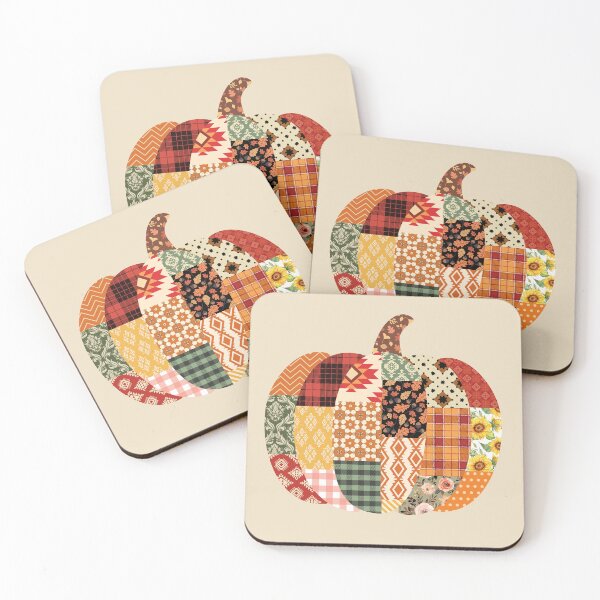 Item preview, Quilted Patchwork Pumpkin designed and sold by AdventureTee.