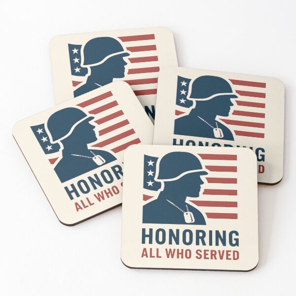 Item preview, Honoring All Who Served - Veterans Day Gift designed and sold by Prints-by-Olaf.