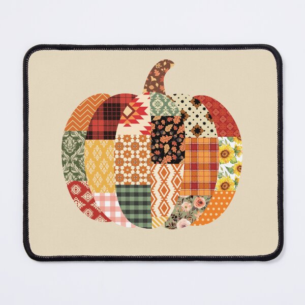 Item preview, Quilted Patchwork Pumpkin designed and sold by AdventureTee.