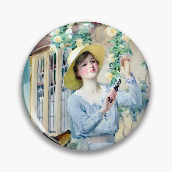 Item preview, Picking Roses - William Henry Margetson designed and sold by Jon-Baran.