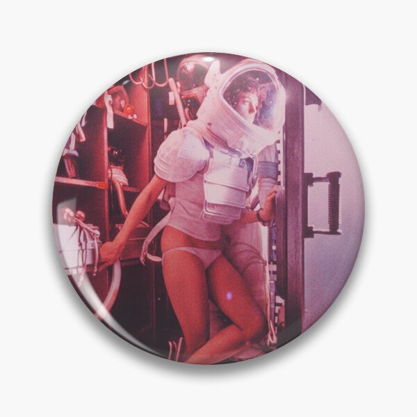 Item preview, Alien's Queen of Hearts - RIPLEY PINK POP ART  designed and sold by CleverCulture.