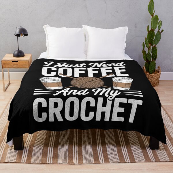 Item preview, Coffee and Crochet Lover - Perfect Design for Crafters and Yarn Enthusiasts designed and sold by Gogetgiggles.