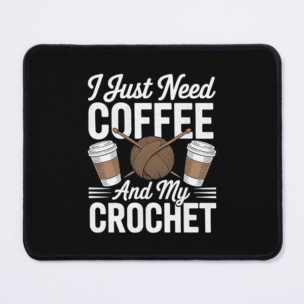 Item preview, Coffee and Crochet Lover - Perfect Design for Crafters and Yarn Enthusiasts designed and sold by Gogetgiggles.