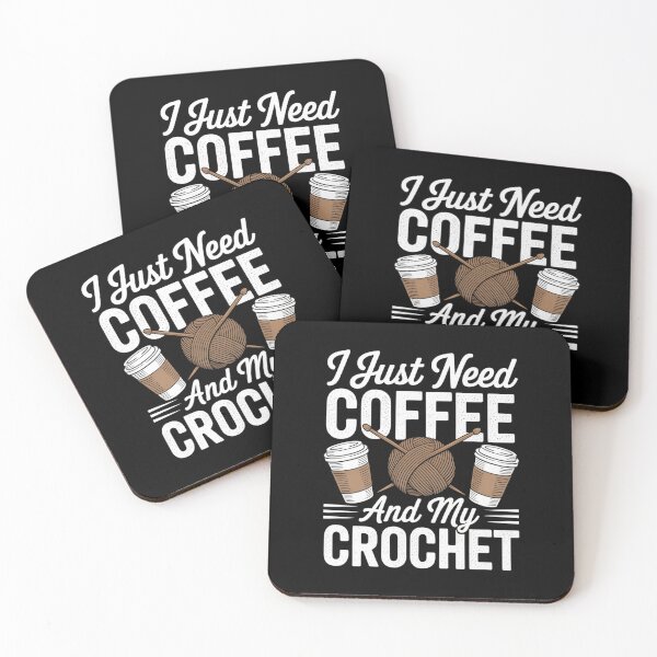 Item preview, Coffee and Crochet Lover - Perfect Design for Crafters and Yarn Enthusiasts designed and sold by Gogetgiggles.