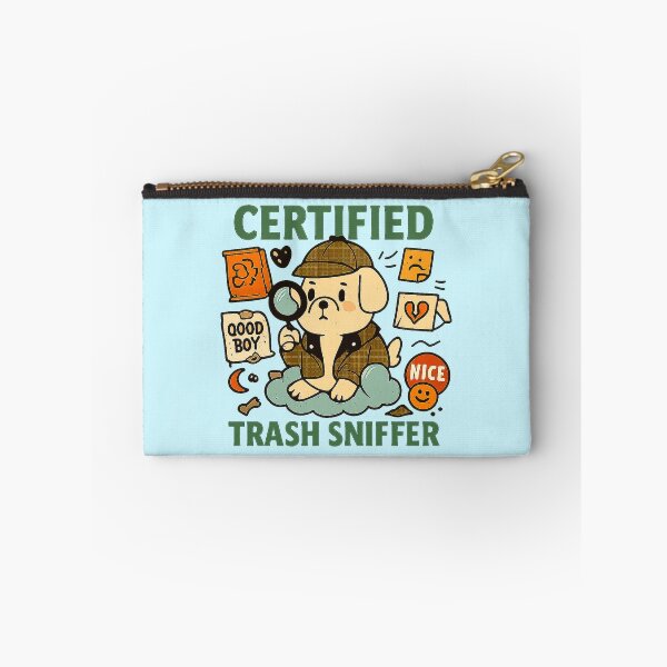 Item preview, Certified Trash Sniffer – Emotional Detective Dog Design designed and sold by SanPedroArt.