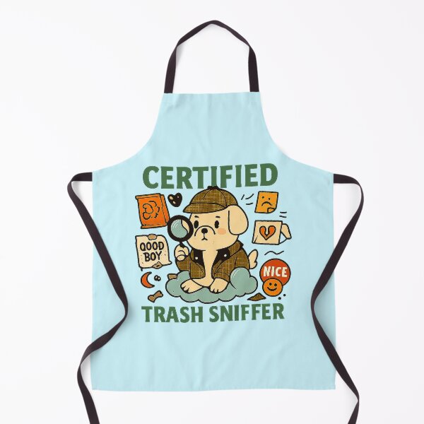 Item preview, Certified Trash Sniffer – Emotional Detective Dog Design designed and sold by SanPedroArt.