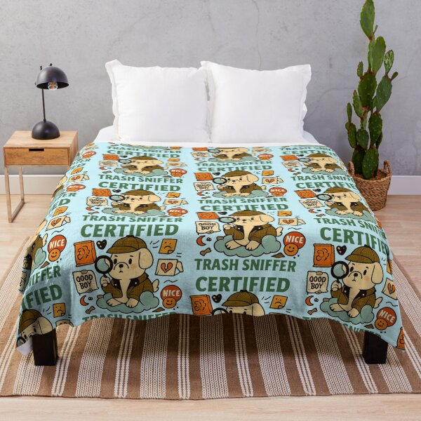 Item preview, Certified Trash Sniffer – Emotional Detective Dog Design designed and sold by SanPedroArt.