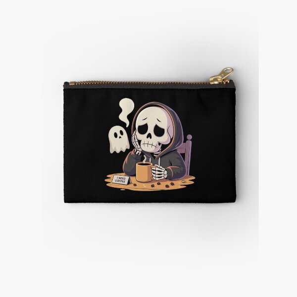 Item preview, Caffeinated Skeleton designed and sold by Prints-by-Olaf.