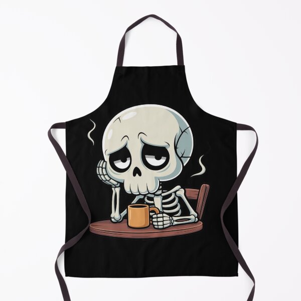 Item preview, Caffeinated Skeleton designed and sold by Prints-by-Olaf.