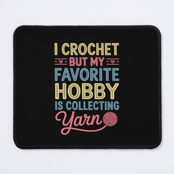 Item preview, Funny Crochet Lover Collecting Yarn Design - Hobbies and Crafts designed and sold by Gogetgiggles.