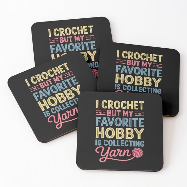 Item preview, Funny Crochet Lover Collecting Yarn Design - Hobbies and Crafts designed and sold by Gogetgiggles.