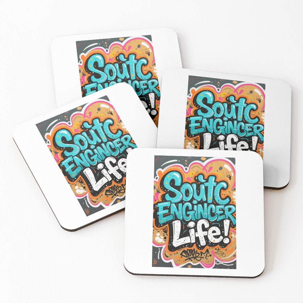 Item preview, Coasters (Set of 4) designed and sold by OUZAHRA.