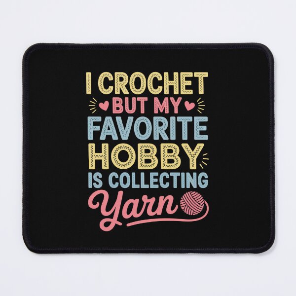 Item preview, Funny Crochet Lover Collecting Yarn Design - Hobbies and Crafts designed and sold by Gogetgiggles.