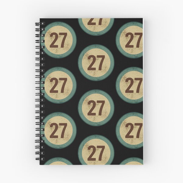 Item preview, Vintage Distressed Number 27 designed and sold by Moedex.