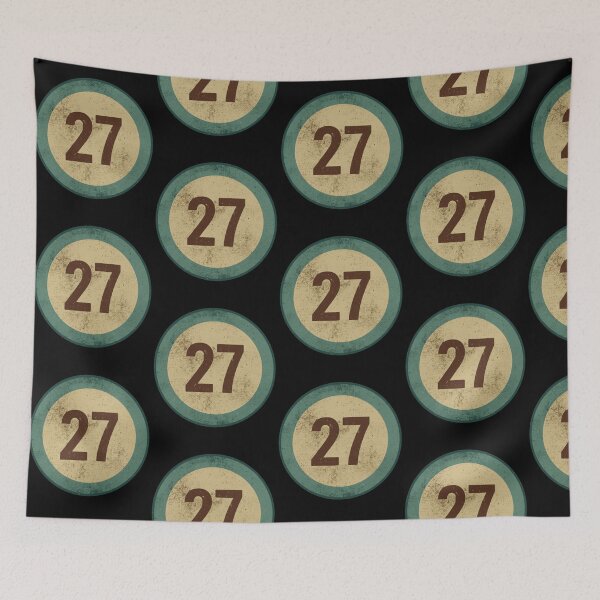 Item preview, Vintage Distressed Number 27 designed and sold by Moedex.