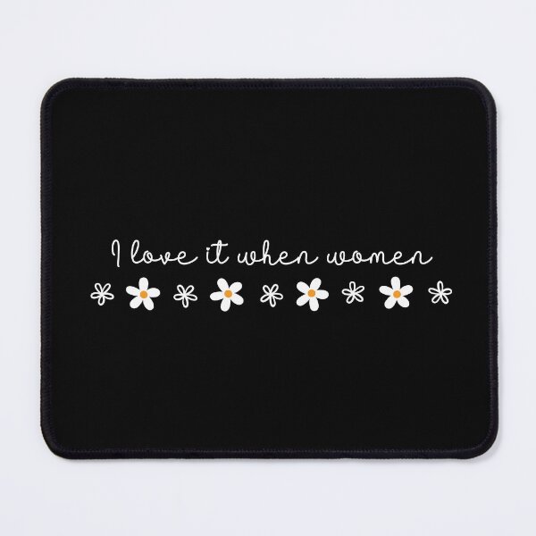 Item preview, I Love It When Women Design – Feminist Retro Daisy Aesthetic designed and sold by MyMomentShirt.