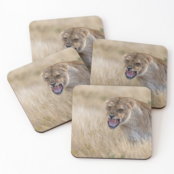 Item preview, Life on the Line — Lioness Death‑Stare, Etosha designed and sold by DavideAntoniani.