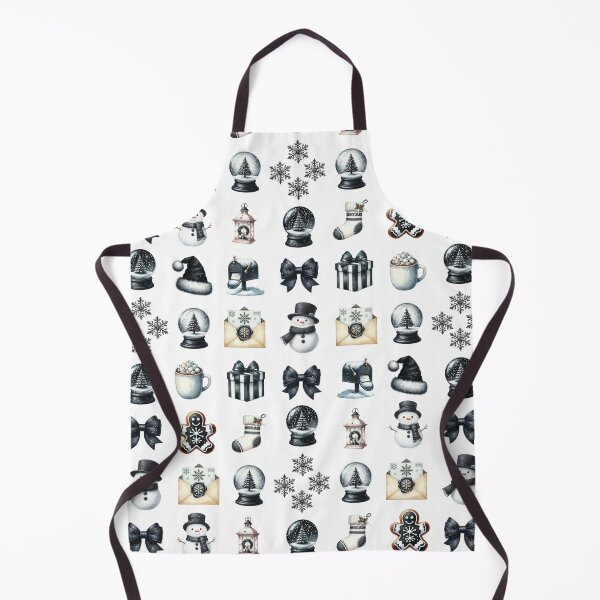 Item preview, Black & White Christmas Whimsy by The Achy Artist designed and sold by TheAchyArtist.