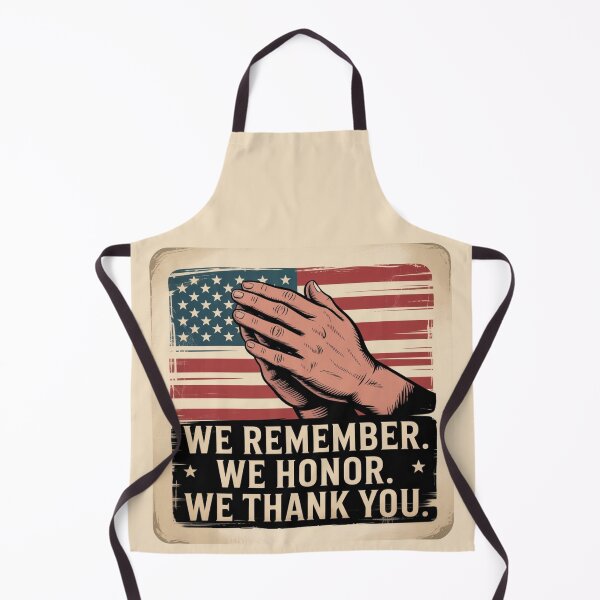 Item preview, We Remember We Honor We Thank You – Veterans Day designed and sold by Prints-by-Olaf.