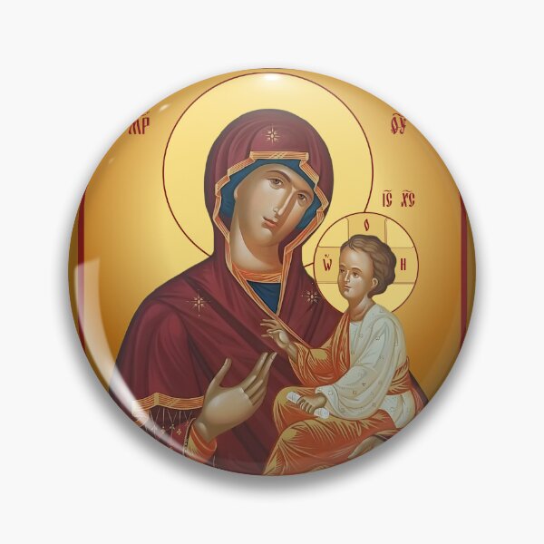 Item preview, Icon of the Mother of God “Theotokos of Tikhvin”.  designed and sold by orthodox-icon.