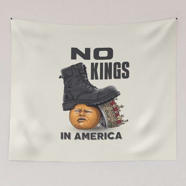 Item preview, No kings in America  designed and sold by FatBirdie.