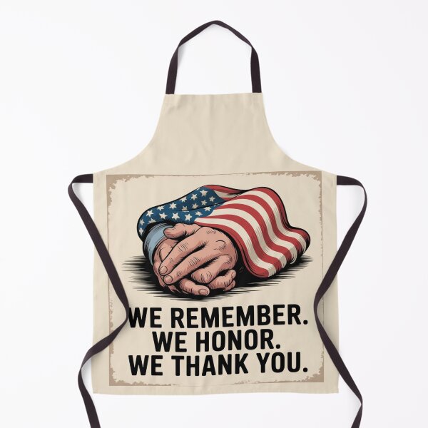 Item preview, We Remember We Honor We Thank You – Veterans Day designed and sold by Prints-by-Olaf.