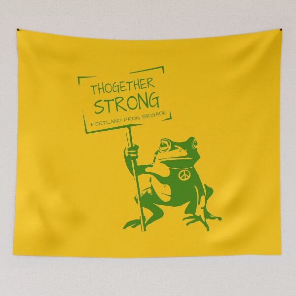 Item preview, Portland Frog Brigade Green designed and sold by piboom.