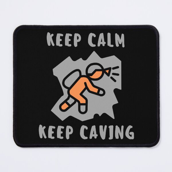 Item preview, Keep Calm Keep Caving – Adventure Caver Design for Spelunking Lovers designed and sold by Rocklights.