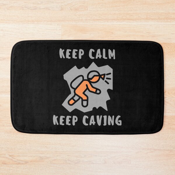 Item preview, Keep Calm Keep Caving – Adventure Caver Design for Spelunking Lovers designed and sold by Rocklights.