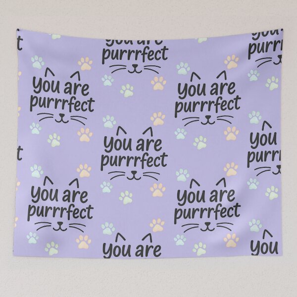 Item preview, You Are Purrrfect – Cute Cat Vet Quote Design designed and sold by Bettybee00.