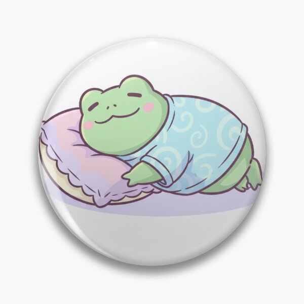 Item preview, Froggy Mood – Cute Kawaii Frog Illustration | Funny Frog Art designed and sold by jaquelinedejff.