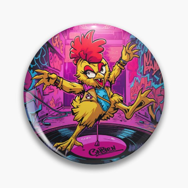 Item preview, Funky Chicken Cub Vintage Comic T-Shirt designed and sold by SoftPeepCo.