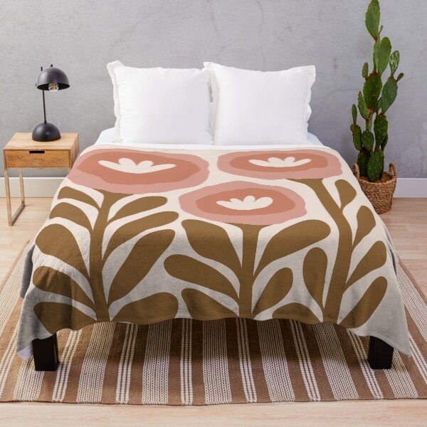 Item preview, Floral Rise in Pink designed and sold by galdesign.