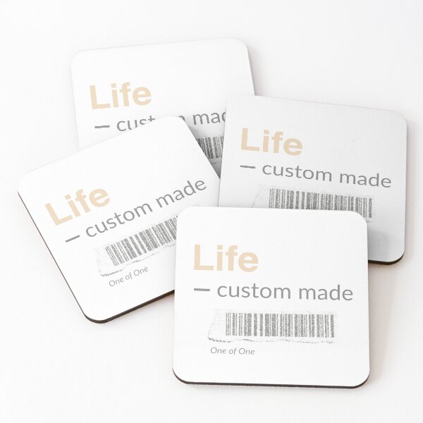 Item preview, Life — Custom Made. Designed by You, Owned by No One designed and sold by TeeTantra.