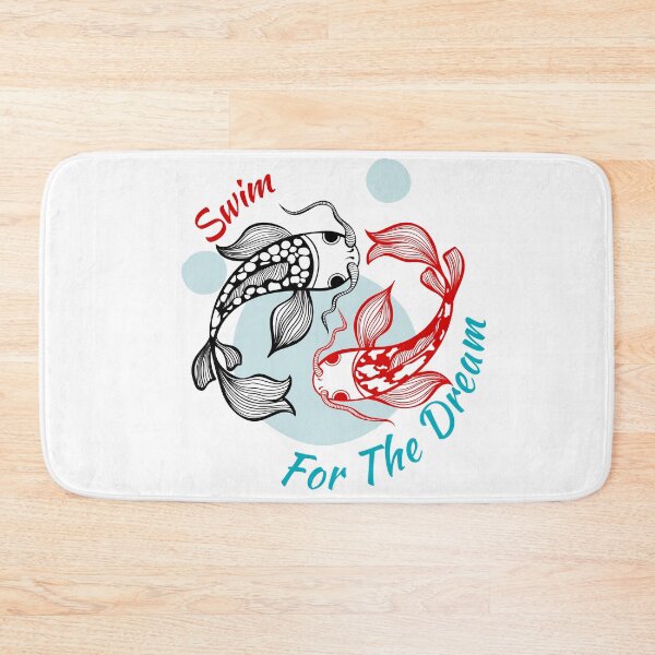 Item preview, T-shirt poisson koi Yin Yang Dessin à l'encre T-shirt de différentes tailles et couleurs designed and sold by karim00.