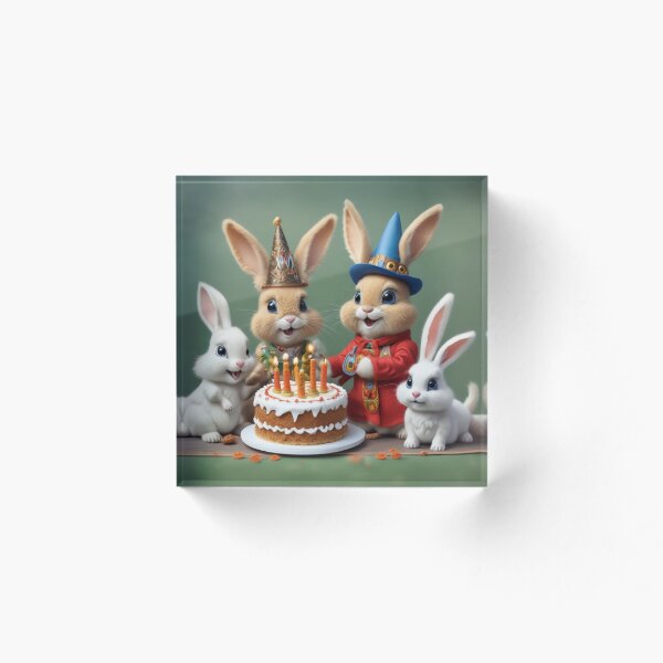 Item preview, Whimsical Bunny Birthday Party designed and sold by Help De Helpers.