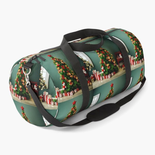 Item preview, A Teddy Bear Christmas with a Tree.  designed and sold by Zofia Sosnecka.